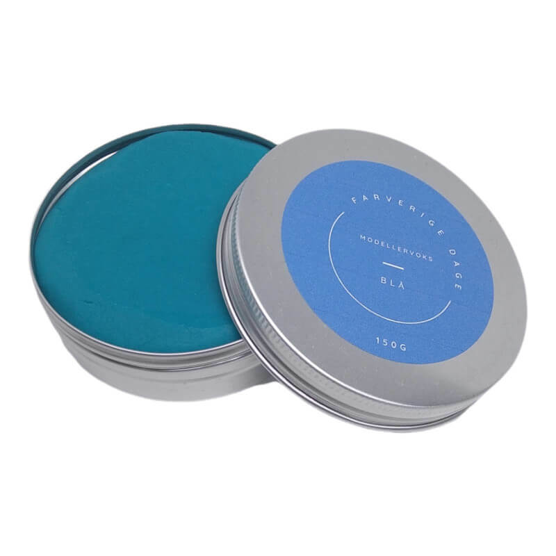 Økologisk modellervoks - Blå. - Alfer & Trolde