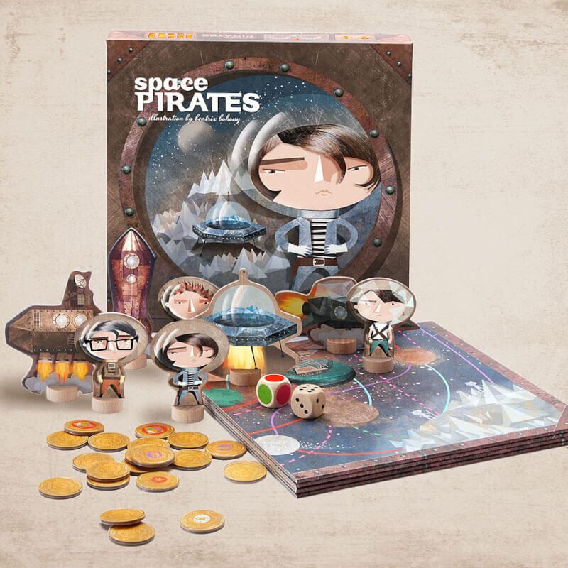 Space Pirates spil. Marbushka - Alfer & Trolde