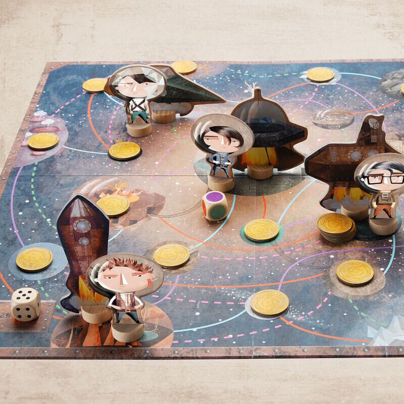 Space Pirates spillet fra Marbushka. - Alfer & Trolde